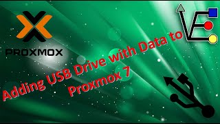 Adding USB Drive with Data to Proxmox 7 Walk Through [upl. by Nitsur]