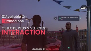 Interactions V2  FiveM Script Standalone [upl. by Alamac]