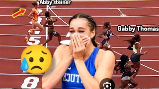 Abby steiner Reacted Crying Watching Herself Missing Paris Olympic 2024 And Defeated [upl. by Petunia]