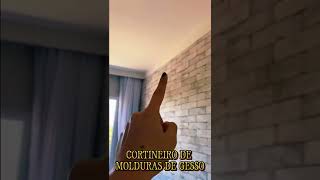 Cortineiro de Molduras de Gesso drywall [upl. by Idnim]