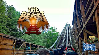 2024 The Beast Roller Coaster On Ride 4K POV Kings Island [upl. by Kerwin]