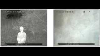 Thermal Imaging Camera operating through smoke [upl. by Anatnom]