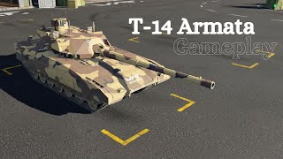 T14 Armata  Next Generation Russian MBT First Gameplay  MWT  Tank Battles [upl. by Ardnnek352]