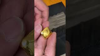 Process in the production of gold jewelry short viral video shortvideo jewellry [upl. by Pironi435]