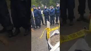 Local residents in Ireland protesting against Un Illegal immigrants getting moved into their town [upl. by Vern]