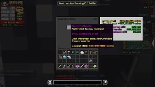 Luckiest drops Hypixel Skyblock [upl. by Enrobyalc]