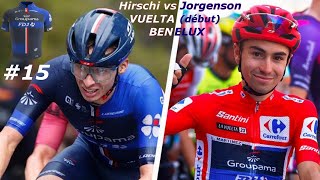 GROUPAMAFDJ ép15 sur PCM 23  Hirschi ou Jorgenson  Début de VUELTA tour du BENELUX [upl. by Morena]