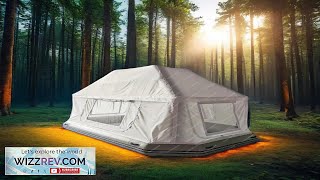 high quality outdoor camping tent waterproof floating tent inflatable camping house Review [upl. by Aihseit901]