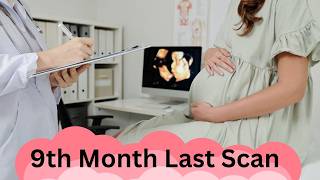 9th Month Pregnancy Ultrasound Last Scan Before Baby’s Arrival pregnancy pregnant dailyvlog [upl. by Lukash]