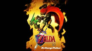 The Legend of Zelda Ocarina of Time 3D Soundtrack CD  46 Kampf mit Ganondorf [upl. by Amadus]