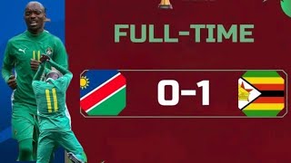 Namibia Vs Zimbabwe Afcon Qualifiers zimbabwe 2025 Scored by Khama Billiat [upl. by Rip]