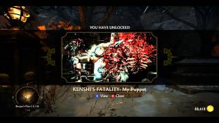 MKX KRYPT UNLOCK  Kenshis Fatality My Puppet 216 [upl. by Oos]