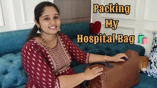 Whats in my Hospital Bag  Packing Hospital Bag for My Delivery  Kannada vlogs [upl. by Ynnig]