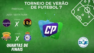 QUARTAS DE FINAIS  TORNEIO FUT7 DE VERÃO 2024  Ao Vivo de Imbituba [upl. by Billi]