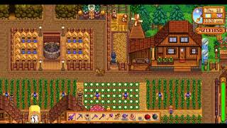 Stardew Valley Amazing Farm layout Fully complete No Mods [upl. by Laurentia]