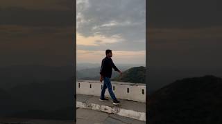 Udaipur m sunset Sajjangarh fort trending travel sunset [upl. by Oiratnom]