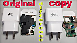 How to Samsung Original amp Copy Charger Compare New gadget Nagri [upl. by Corydon718]