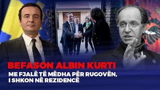 🔴ALBIN KURTI PËR IBRAHIM RUGOVËN PRESIDENT HISTORIK  FIVE [upl. by Bez]