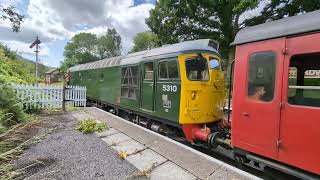 D5310  Class 26  Llangollen amp Corwen Heritage Railway  Glyndyfrdwy Station  3rd August 2024 [upl. by Maighdiln726]