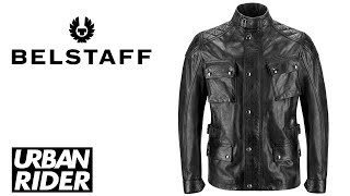 Belstaff Turner Waxed Leather Motorcycle Jacket Review by URBAN RIDER [upl. by Yvaht]