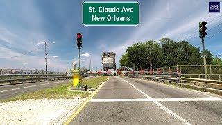 Road Trip 276  St Claude Avenue  Arabi to CBD  New Orleans [upl. by Anertal999]