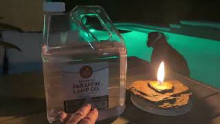 Paraffin Lamp Oil Clear Smokeless Odorless Clean Burning Fuel Review [upl. by Eastman]