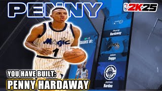 BEST PRIME PENNY HARDAWAY BUILD in NBA 2K25 [upl. by Flori]