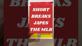 Short Breaks Japes the MLB 676 gotbaseballcards sportsmemorabilia baseballcards [upl. by Eimrots315]