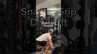 Snatch Grip Deadlift [upl. by Nannette326]