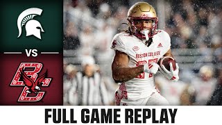 Michigan State vs Boston College Full Game Replay  2024 ACC Football [upl. by Anelhtac]