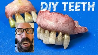 DIY Realistic Teeth Using Thermoplastic Beads  SO EASY [upl. by Moriyama]