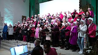 PUNKTum Adventssingen mit MSH Singt Partychor eV in Andreaskirche Eisleben [upl. by Lasyrc]