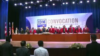 IDM Nations Campus Convocation 2018 [upl. by Euqinom]