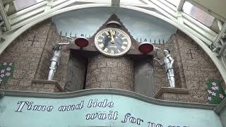 Grand Arcade Clock Leeds Chimes 12 [upl. by Salsbury]