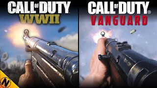 Call of Duty Vanguard BETA vs WWII  Direct Comparison [upl. by Amato]