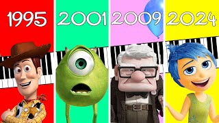 The Evolution of Pixar Music 19952024 [upl. by Osi176]