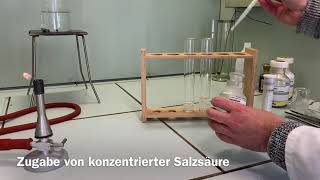 Experiment Saure Hydrolyse von Stärke [upl. by Imojean]