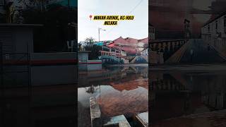 Air pasang besar di Sungai Melaka viral trending youtube shorts fyp [upl. by Llertnom]