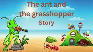 The ant and the grasshopper Story  Moral story for kids in English [upl. by Adaline]