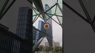 warszawa rondo stacja metro skyscraper warsaw city travel [upl. by Neill425]