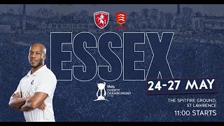 🎥 DAY TWO LIVE STREAM  KENT vs ESSEX [upl. by Ihcekn]