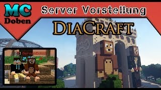 Minecraft Server Vorstellung 2014  Diacraft GermanBukkit [upl. by Ivett]