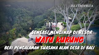 PRAMANA WATU KURUNG RESORT UBUD HADIRKAN SUASANA ALAM DESA DI BALI [upl. by Lobiv297]