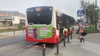 GAIT linia 158 cała trasa skrócona kierunek Wrzeszcz PKP MercedesBenz O530 C2 2761 [upl. by Cort]