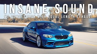 BMW M2C Insane Exhaust Sound  S55 Equal Length Exhaust  M2C Acceleration [upl. by Hedgcock]