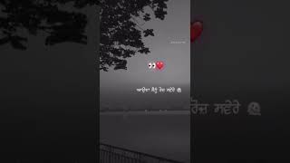 Aunda menu roj sawere supna tere paira dalryies sad punjabi lyrics [upl. by Aserej]