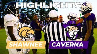 Shawnee vs Caverna HIGHLIGHTS  HS Football 2024 [upl. by Mona11]