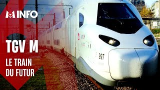 La SNCF dévoile le TGV M son train du futur [upl. by Sofie]