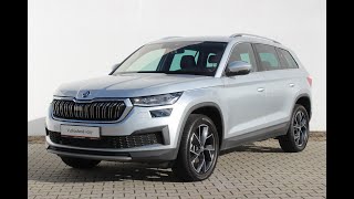 Škoda Kodiaq 20 TDI 4x4 Style Plus  stříbrná BRILLIANT [upl. by Eelir]