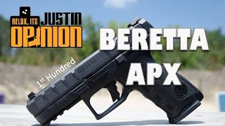 Beretta APX  1st Hundred [upl. by Attenyl]